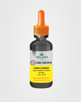 13 Extracts- FLAVOURED CBD OIL TINCTURES-LIME N LEMON(500mg-1500mg)